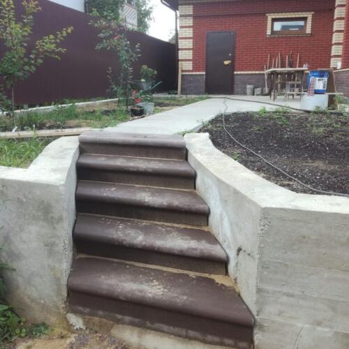 Ступени и лестницы из бетона